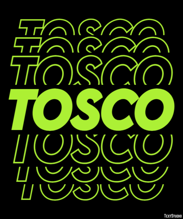 Tosco Effetto testo