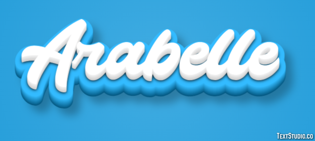 Arabelle Efeito de texto