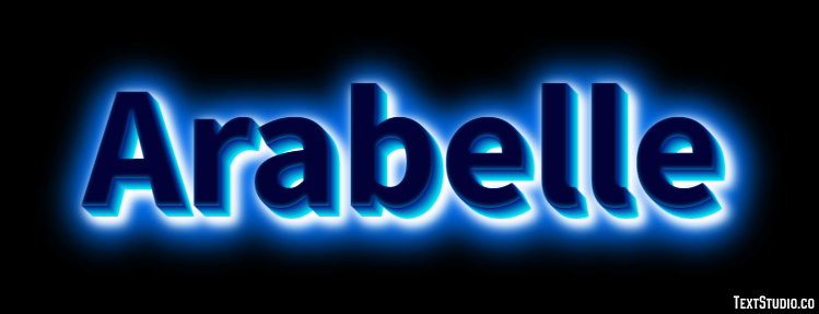 Arabelle Efekt tekstowy