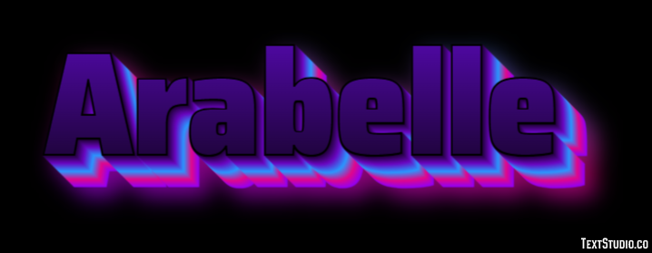 Arabelle Efeito de texto