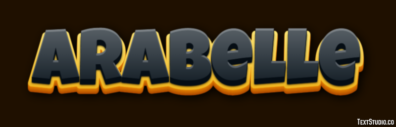 Arabelle Efecto de Texto