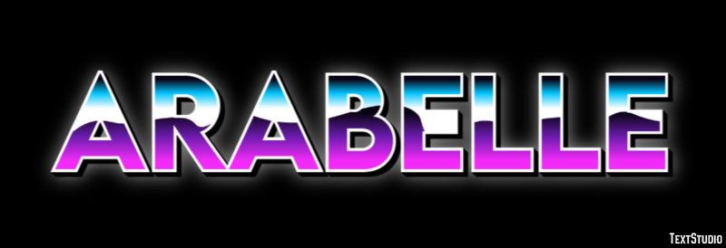 Arabelle Efecto de Texto