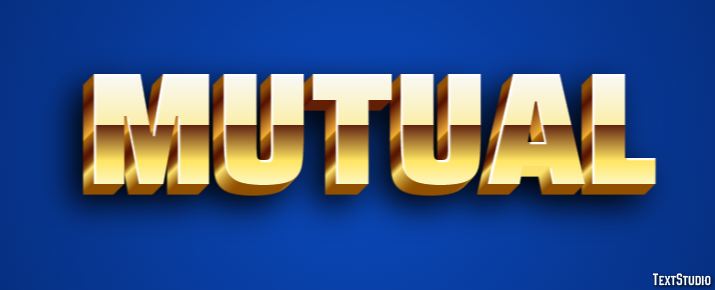 Mutual Text effect