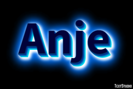 Anje Text Effect