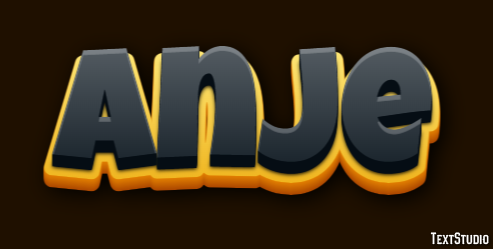 Anje Text Effect