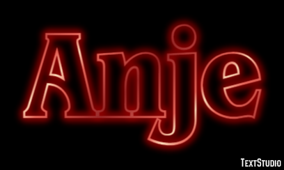 Anje Text Effect