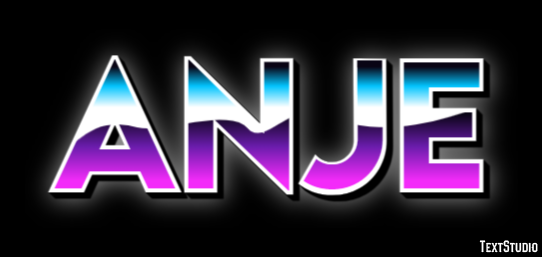Anje Text Effect