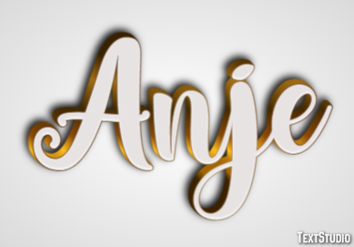Anje Text Effect