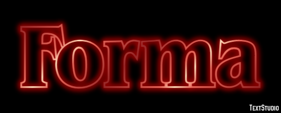 Forma Efeito de texto