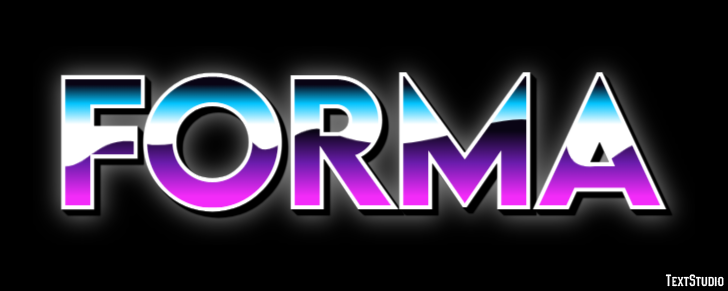 Forma Efeito de texto