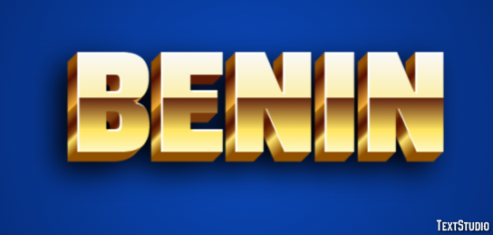 Benin Text Effect