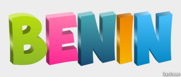 Benin Text Effect