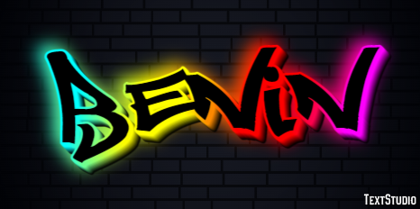Benin Text Effect