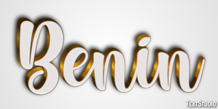 Benin Text Effect