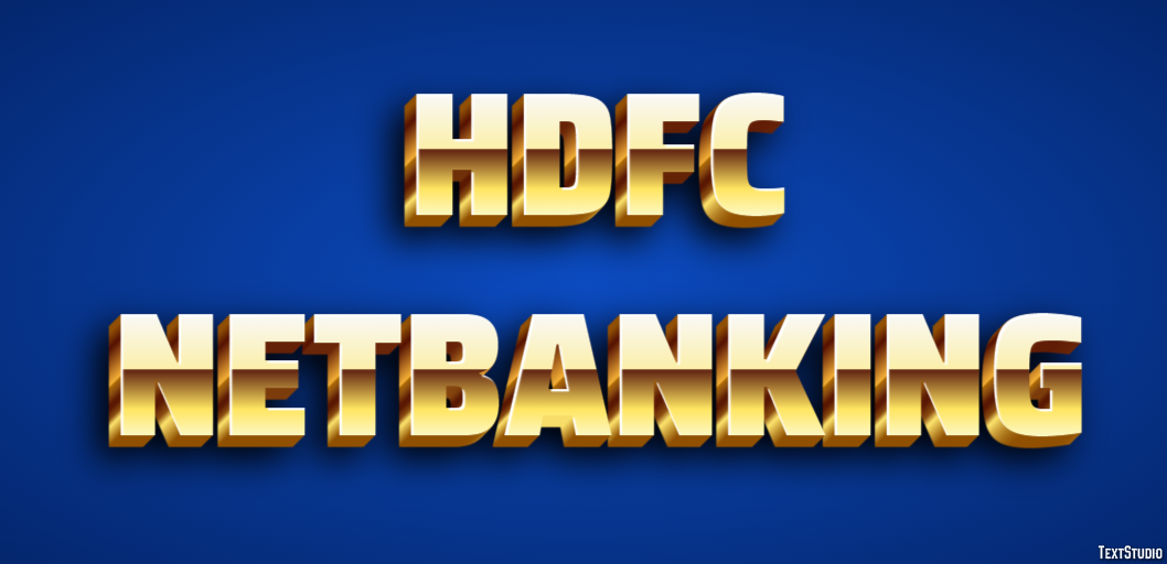 Hdfc Netbanking Эффект текста
