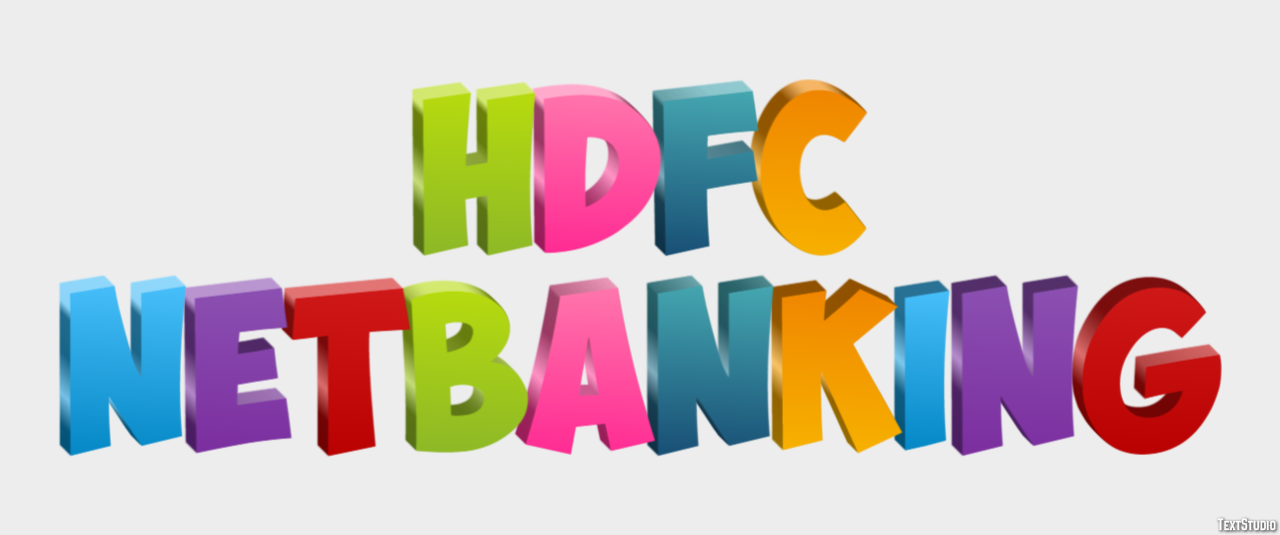 Hdfc Netbanking Effetto testo