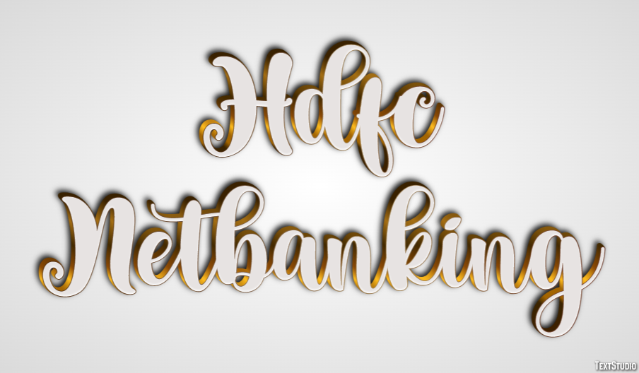 Hdfc Netbanking Эффект текста