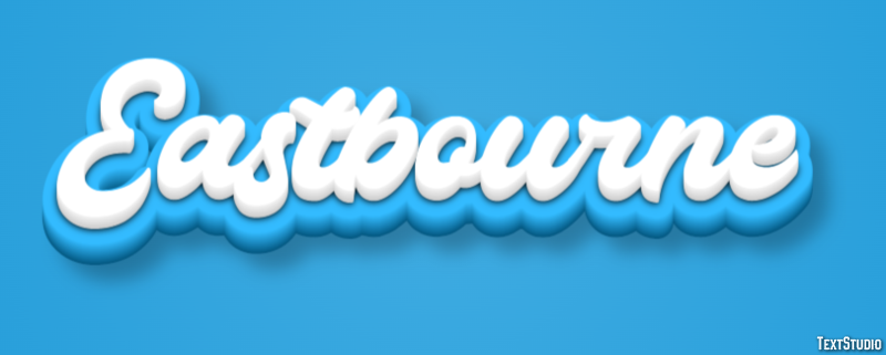 Eastbourne Effetto testo
