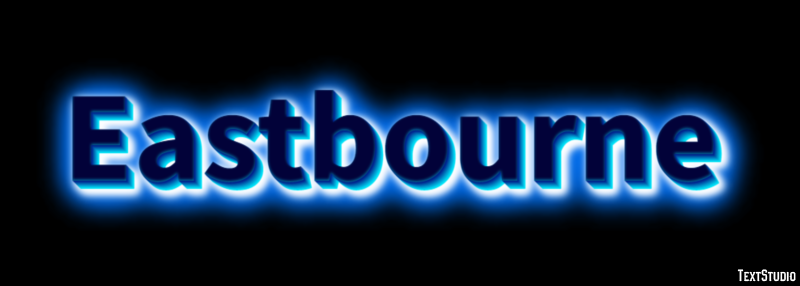 Eastbourne Effet de Texte