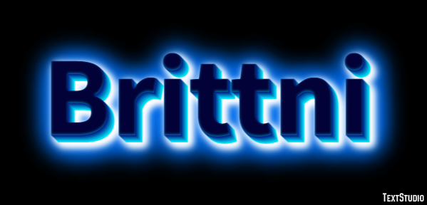 Brittni Text effect