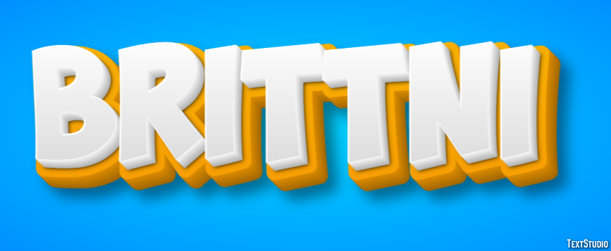 Brittni Text Effect