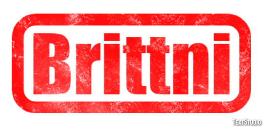 Brittni Text effect