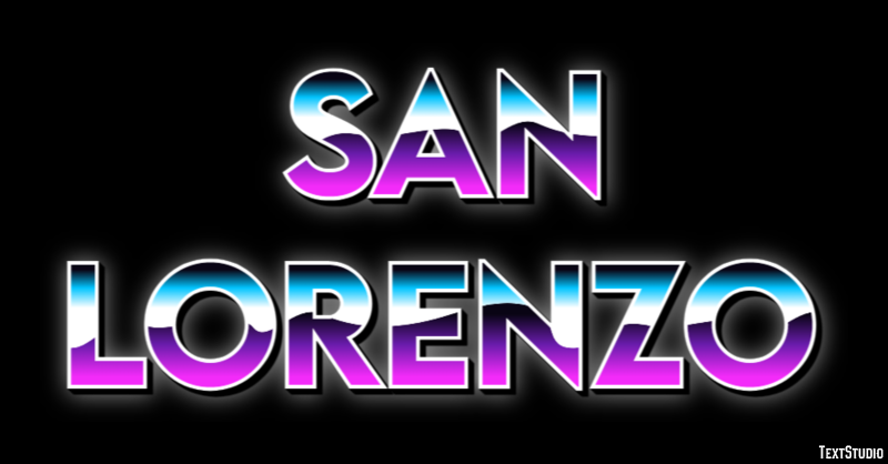 San Lorenzo Effet de Texte