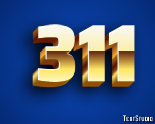 311 Effetto testo