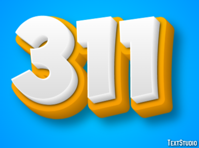 311 Metin Efekti