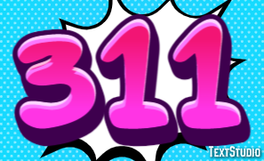 311 Text Effect