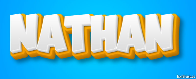 Nathan Efecto de Texto