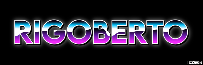 Rigoberto テキスト効果