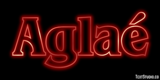 Aglaé Effet de Texte
