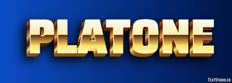 Platone Effetto testo