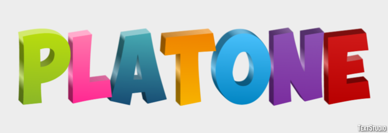 Platone Efekt tekstowy