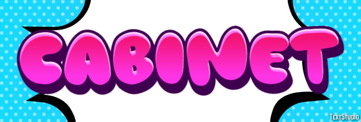 Cabinet Text Effect