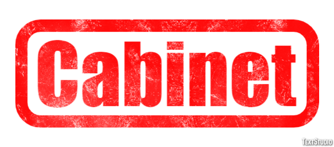 Cabinet Text Effect