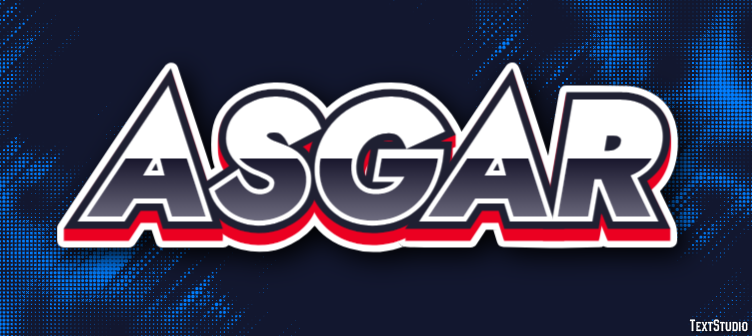 Asgar Text Effect