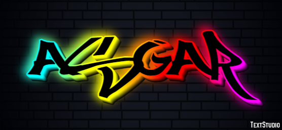 Asgar Text effect