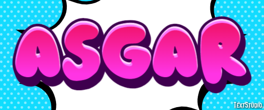 Asgar Text effect