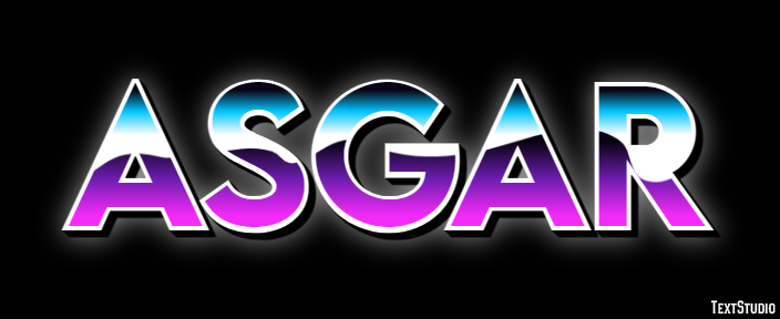 Asgar Text Effect