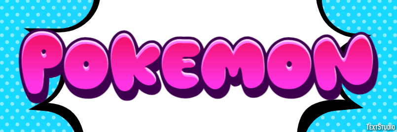 Pokémon Effet de Texte