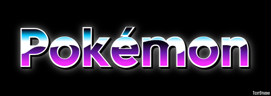 Pokémon Effet de Texte