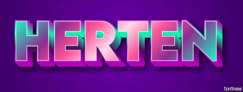 Herten Effetto testo