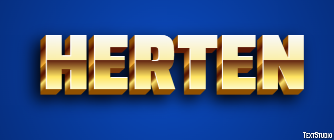 Herten Effetto testo