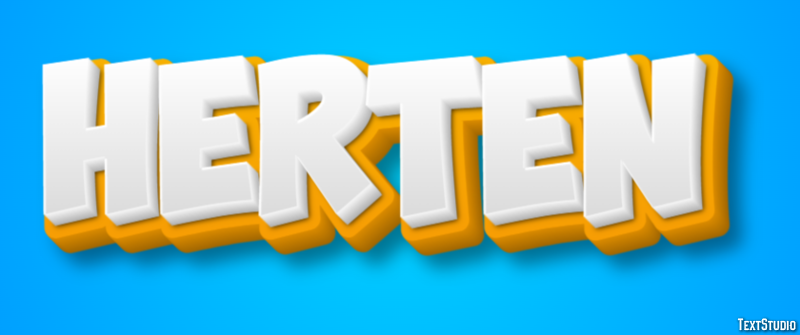 Herten Effetto testo