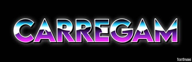 Carregam Efeito de texto