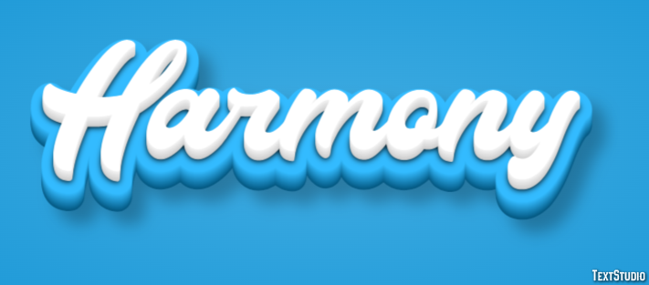 Harmony Efekt tekstowy