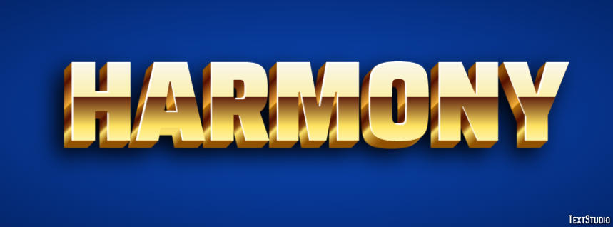 Harmony Efekt tekstowy