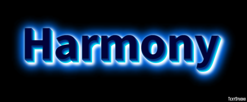 Harmony Efekt tekstowy